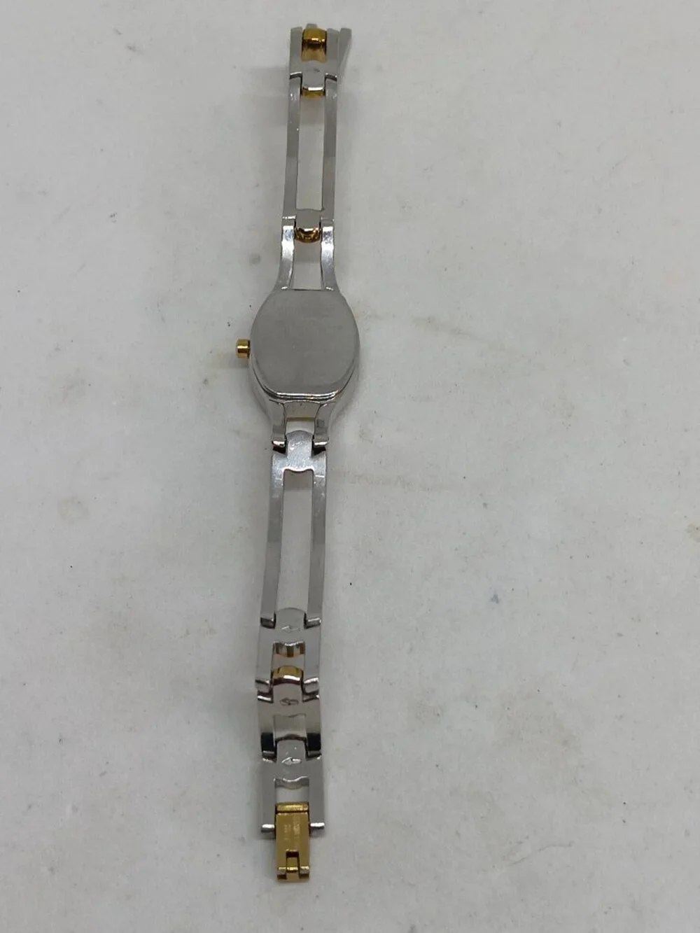 Relic by Fossil ZR33580 Women's 17 mm Two Tone S/Steel Tonneau Case Quartz Watch
